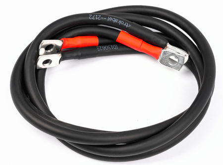 Kabel przewód do łączenia akumulatorów 100 cm 1m agm żelowe komplet 2 sztuk VOLT POLSKA