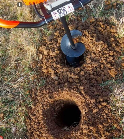 Świder spalinowy 1-osobowy wiertnica glebowa 5,2 KM MAR-POL