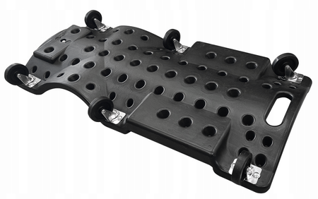 Leżanka warsztatowa 6-kołowa 36" 150 kg wózek warsztatowy koła łożyskowane FALON-TECH