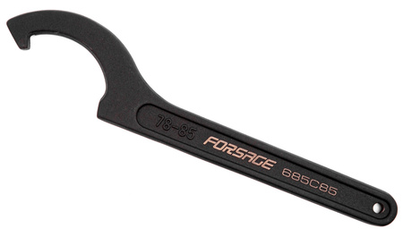 Klucz hakowy z noskiem do nakrętek 78-85 mm FORSAGE