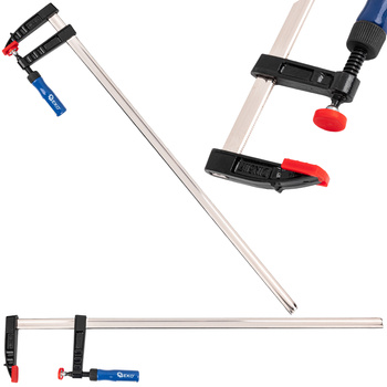 Ścisk zacisk stolarski zacisk uchwyt 120x1000 mm Typ F GEKO
