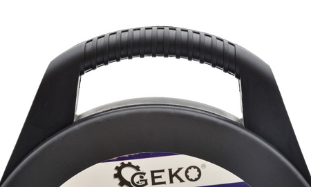 Przedłużacz bębnowy warsztatowy przewód 10m 3x1,0 ze zwijaczem GEKO