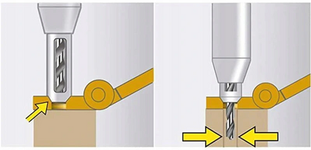Wiertła samocentrujące do zawiasów drewna mebli otworów frezy HSS 4szt FALON-TECH