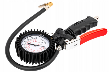 Pistolet do pompowania kół z manometrem 12 bar MAR-POL