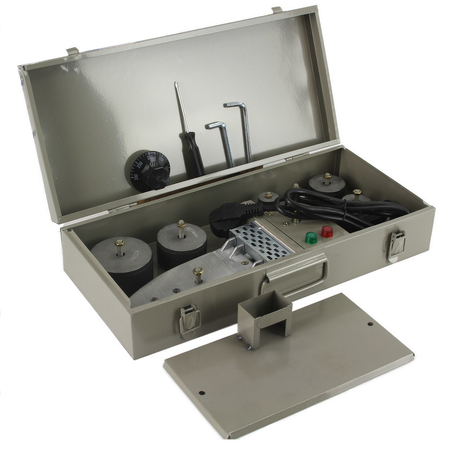 Zgrzewarka do rur PP PVC PE PB + 7 matryc zestaw MAR-POL