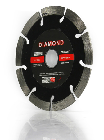 Tarcza diamentowa do betonu 125x8x22.2 mm FALON-TECH