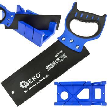Piła ręczna teflonowa 300mm z praktycznym korytkiem GEKO
