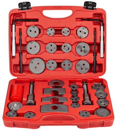 Zestaw do wyciskania tłoczków hamulcowych 35 el GEKO