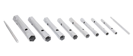 Klucze rurowe 6-22 mm zestaw kluczy 10 el. +płachta AW NARZĘDZIA