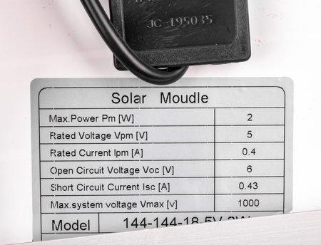 Naświetlacz Lampa LED z czujnikiem ruchu + Panel solarny 10W VOLT POLSKA