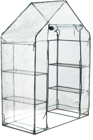 Tunel foliowy folia szklarnia ogrodowa 4 półki FLO YATO