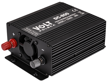 Reduktor napięcia 24v / 12v przetwornica prądu 800w VOLT POLSKA