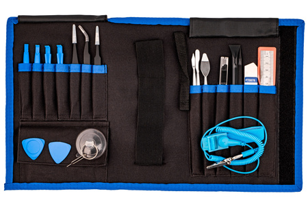 Zestaw narzędzi precyzyjnych do elektroniki 76el FALON-TECH