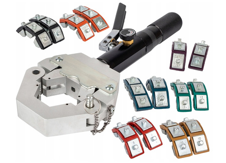 Zaciskarka przewodów końcówek węży do klimatyzacji