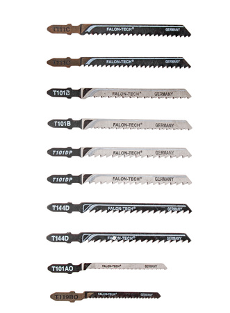Noże brzeszczoty do wyrzynarki (10 sztuk) FALON-TECH