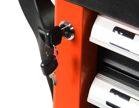 Profesjonalna Szafka Narzędziowa Wózek Warsztatowy 7 szuflad 298 el BJC