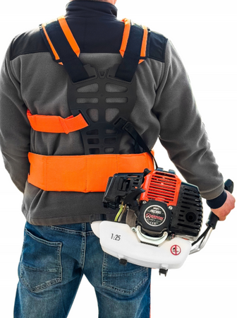 Solidne szelki do kosy spalinowej kosiarki wykaszarki pasy nośne uprząż