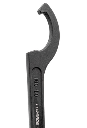 Klucz hakowy z noskiem do nakrętek 100-110 mm FORSAGE