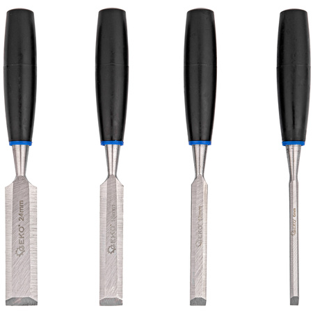 Zestaw dłut do drewna 4 sztuki 6-24mm GEKO