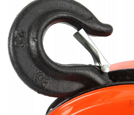 Wciągarka wyciągarka łańcuchowa ręczna warsztatowa do silnika 2 tony 2,5m BJC