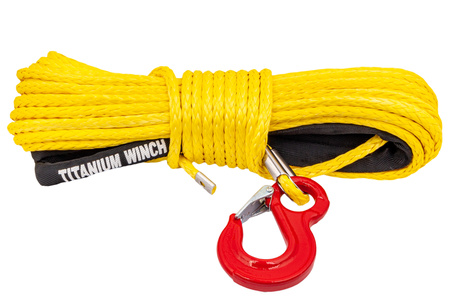 Lina syntetyczna do wyciągarki 28 m (10 mm) z włókien Dyneema Titanium Winch