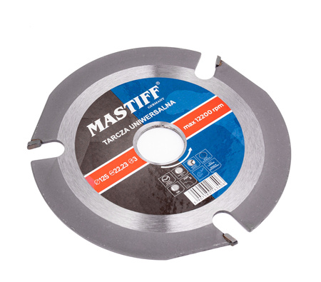 Tarcza do cięcia szlifowania drewna sklejki PCV betonu 125x22.22x4mm FALON-TECH