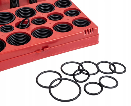 Oringi gumki uszczelki gumowe olejoodporne 419 sztuk FALON-TECH