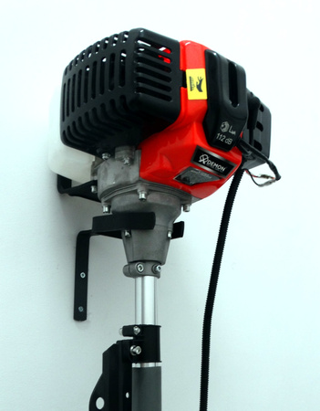 Wieszak uchwyt do zawieszenia kosy spalinowej na ścianę