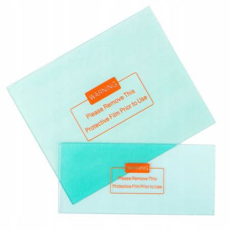 Szybka ochronna do przyłbicy maski spawalniczej poliwęglan filtr 2szt MAR-POL