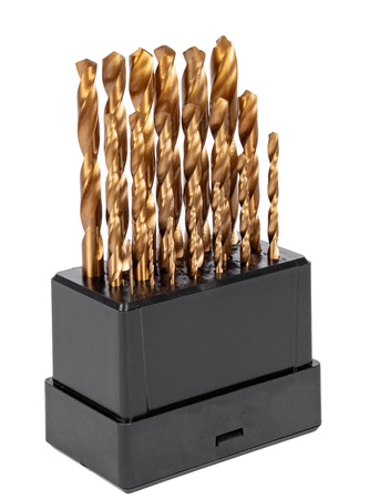 Zestaw wierteł do metalu wiertło do stali 19 szt 1-10 mm FALON-TECH
