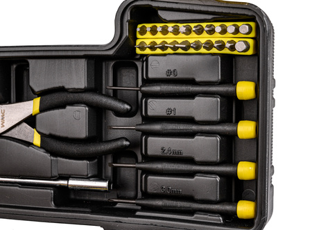 Zestaw narzędziowy 142 elementów WMC