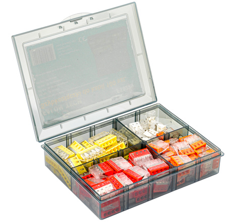 Szybkozłączki elektryczne na drut kabel 100el FALON-TECH