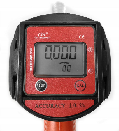 Pistolet dystrybutor CPN do tankowania paliw oleju ON z licznikiem LCD MAR-POL