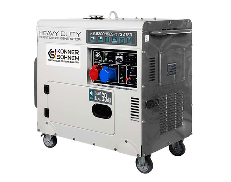 Agregat generator prądu diesel KS 9200HDES 1/3 ASTR Könner & Söhnen KS