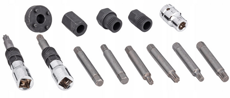 Klucze do alternatorów 13el zestaw alternatora SILVER