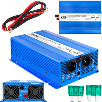 Przetwornica SINUS 2500 ECO LCD (24V/230V) (5000/2500W) VOLT POLSKA