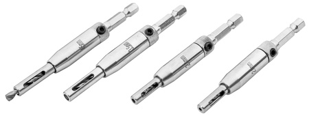 Wiertła samocentrujące do zawiasów drewna mebli otworów frezy HSS 4szt FALON-TECH