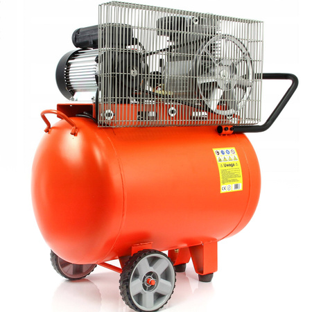 Kompresor olejowy 2-tłokowy ze zbiornikiem o pojemności 115l BJC