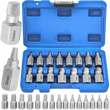 Wykrętaki do urwanych/zerwanych śrub 5 elementów FALON-TECH