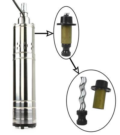 Pompa głębinowa do wody śrubowa 1100W 1,7 m3/h 70m MAR-POL