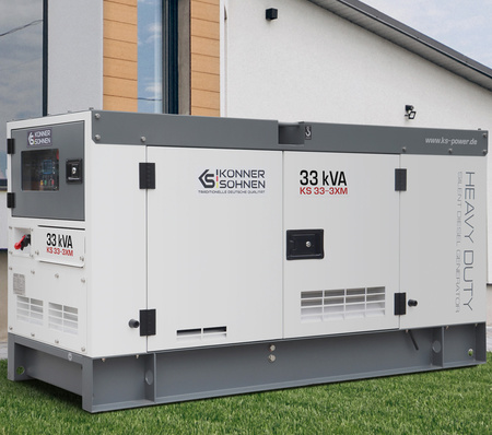 Agregat generator prądu stacja diesel 18-1XM 17,6 kVA Könner&Söhnen KS