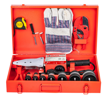 Zgrzewarka polifuzyjna zgrzewarki do zgrzewania rur pp matryce 16-63 2700W GEKO