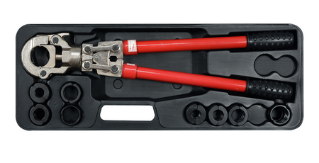 Zaciskarka hydrualiczna praska do rur PEX AL PRO + 8 głowic YT-21735 YATO