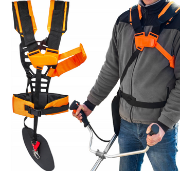 Solidne szelki do kosy spalinowej kosiarki wykaszarki pasy nośne uprząż