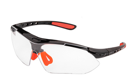 Okulary ochronne bezbarwne przeciwodpryskowe gogle robocze BHP