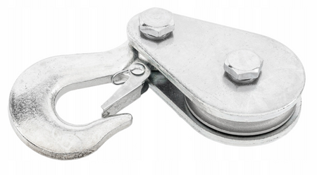 Wyciągarka zblocze z hakiem do wyciągarki linowej bloczek budowlany 1T ATV TITANIUM WINCH