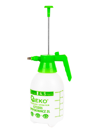 Opryskiwacz ciśnieniowy ręczny spryskiwacz 2 litry GEKO|