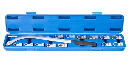 Klucze oczkowe torx do napinaczy paska rozrządu zestaw 10-19mm klucze 15el FALON-TECH