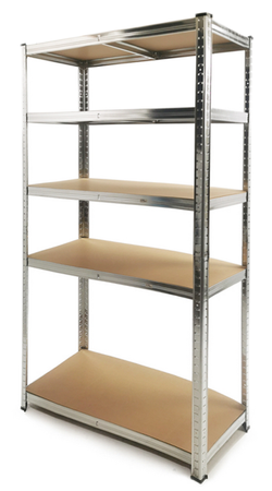 Regał magazynowy garażowy metalowy max 175 kg na półkę 90x40x180 875kg MAR-POL