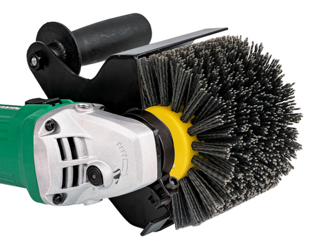 Przystawka na szlifierkę do szlifowania satyniarka M14 + szczotka nylonowa FALON-TECH